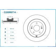 ���� ��������� ������ Hyundai / KIA Cworks C220R0714 Cworks C220R0714 C220R0714 ����