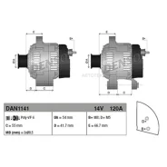 ��������� Denso DAN1141 DAN1141 ����