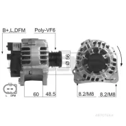 ��������� ERA 210247 AUDI/VW 98-05 120A 210247 ����