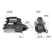 ������� 12V 1.4KW Ford Focus 02-04 1.8, ST170 ERA 220364 220364 ����