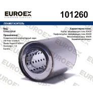 ������������� ������������ VAG POLO V/Jetta VI/Rapid I/Fabia II/Roomster I 1.6 ����. Euroex 101260 Euroex 101260 101260 ����