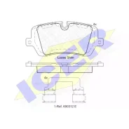 ������� ��������� �������� ICER 182120 ����, LAND Rover: Range Rover IV 12- ICER 182120 182120 ����