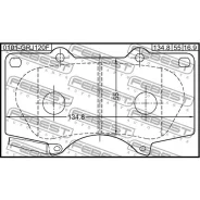 ������� ��������� �������� Toyota LAND Cruiser Prado 120 GRJ12#/KDJ12#/RZJ12#/TRJ12#/VZ�J12# 2002-200 Febest 0101GRJ120F Febest 0101GRJ120F 0101GRJ120...