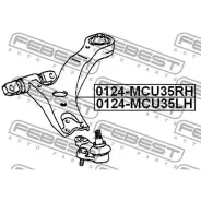 ����� �������� ����� (Toyota Harrier ACU30/MCU3#/GSU3# 2003-) Febest Febest 0124MCU35LH Febest 0124MCU35LH 0124MCU35LH ����