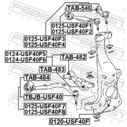 ����� ������ ���� ����� Lexus LS460/460L USF4# 2006.08-2012.09 [EU] 0124-USF40F6 Febest 0124USF40F6 Febest 0124USF40F6 0124USF40F6 ����