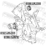 ���������� ����� Febest 01901URFE Febest 01901URFE 01901URFE ����