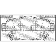 ������� ��������� ������ Nissan X-Trail T32 2014.04- [EL] Febest 0201J11ER Febest 0201J11ER 0201J11ER ����