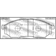 ������� ��������� �������� Nissan Murano Z50 2002-2007 Febest 0201Z51F Febest 0201Z51F 0201Z51F ����