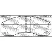 ������� ��������� �������� Mitsubishi Lancer CY CZ# 2007.03-2017.12 [EUR] Febest 0401K77F Febest 0401K77F 0401K77F ����