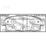 ������� ��������� ������ �������� OPEL Astra J 2010-2015 Febest 1801ASJR Febest 1801ASJR 1801ASJR ����
