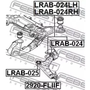 ����� ������� ��������� ������ (LAND Rover Freelander II 2006-) Febest Febest 2920Fliif Febest 2920Fliif 2920FLIIF ����