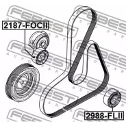 ����� FORD Mondeo CA2 2007-2014 �������� Febest 2988FLII Febest 2988FLII 2988FLII ����