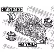������� ��������� ������ (��������������) Febest HMYF4RH Febest HMYF4RH HMYF4RH ����