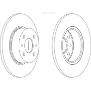 ��������� ���� Ferodo DDF066 Alfa Romeo/ Lancia/Fiat DDF066 ����