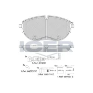 ������� ��������� �������� ICER 142401 ������, VW Multivan VI, SFG, SGM, SGN, SHM, SHN, 15- ICER 142401 142401 ����