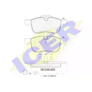 ������� ��������� �������� ICER 181335 ������, Rover 75, RJ, 2.0 CDT, 99-03 181335 ����