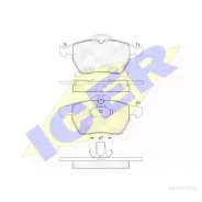 ������� ��������� �������� ICER 181383 ������, OPEL: Astra G 99-05, Astra G 02-05, Astra G 00-05, Astra G 02-04, Zafira 01-05, SAAB: 9-3 98-02 181383...