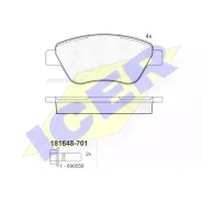 ������� ��������� �������� ICER 181648701 ������, FIAT: IDEA 04-, Lancia: MUSA 04- ICER 181648701 181648701 ����