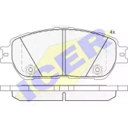 ������� ��������� �������� ICER 181690 ������, TOY A: AVAL /Camry, 2.0/2.4/3.0/3.5, 01-12 ICER 181690 181690 ����