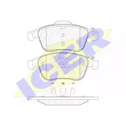 ������� ��������� �������� ICER 181859 ������, Renault: Laguna III 07-, Laguna III Grandtour 07-, Laguna 08- 181859 ����