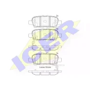 ������� ��������� �������� ICER 181901203 ����, Nissan: JUKE (F15) 1.6 10-, Nissan: JUKE (F15) 1.6 DIG-T 4X4 10- ICER 181901203 181901203 ����