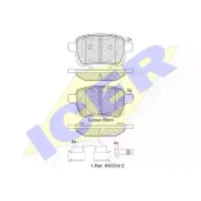 ������� ��������� �������� ICER 182170203 ����, OPEL: Corsa E 1.0-1.4LPG 07.14- 182170203 ����