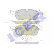 ������� ��������� �������� ICER 182236 ������, LAND Rover: Range Rover Evoque 11- ICER 182236 182236 ����