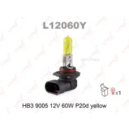 ����� HB3 12V 60W P20D Yellow Lynxauto L12060Y Lynxauto L12060Y L12060Y ����