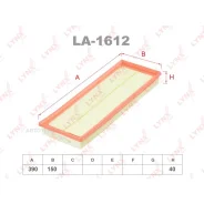 ������ ��������� FORD Mondeo I/II 1.6-2.0 93-00 Lynxauto LA1612 Lynxauto LA1612 LA1612 ����