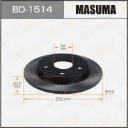 ���� ��������� [��. 2 ��. ���� �� 1 ��. ] Masuma BD1514 Masuma BD1514 BD1514 ����