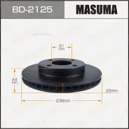 ���� ��������� Nissan March -10 �����. Masuma BD2125 Masuma BD2125 BD2125 ����