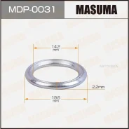 ��������� ������� ������ VAG 14.2X19.6X2.2 Masuma MDP0031 Masuma MDP0031 MDP0031 ����