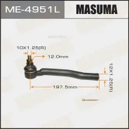 ���������� ������� ���� Masuma Nissan NOTE, Tiida, AD / E11, C11, Y12 03- LH Masuma ME4951L Masuma ME4951L, ����� ME4951L ����