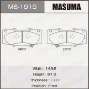 ������� ��������� Toyota Hilux 07- ������. Masuma MS1919 Masuma MS1919 MS1919 ����