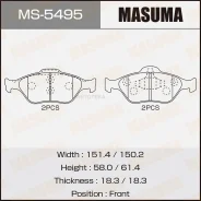 ��������� ������� �������� FORD/Mazda Fiesta/Fusion/2 02- Masuma MS5495 Masuma MS5495 MS5495 ����