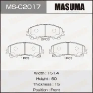 ������� ��������� Nissan Q50 13- ����. �����. Masuma MSC2017 Masuma MSC2017 MSC2017 ����