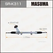 ����� ������� KIA/Hyundai Sportage/Tucso15- (����� ����) Masuma SRK311 Masuma SRK311 SRK311 ����