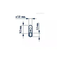 ����� W1.2W 12V 1.2W W2X4.6d matt Narva 17032 Narva 17032 17032 ����
