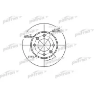 ���� ��������� Patron PBD4185 ���� Citroen: Berlingo 02-, Berlingo ������ 00-, C2 03-, C3 02-, C3 Pluriel 03-, C4 04-, C4 ���� 04-, Xsara Picasso 99-...