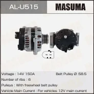 ��������� Citroen/ (14V/150A) Masuma ALU515 Masuma ALU515 ALU515 ����