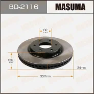 ���� ��������� Nissan Patrol ���. Masuma BD2116 Masuma BD2116 BD2116 ����