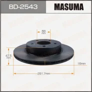 ���� ��������� ������ ������������� (�������� 2��) Masuma BD2543 Masuma BD2543 BD2543 ����