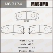 ������� ��������� Mitsubishi Eclipse/Galant/Space Wagon/Pajero Pinin -07 ����. Masuma MS3174 Masuma MS3174 MS3174 ����