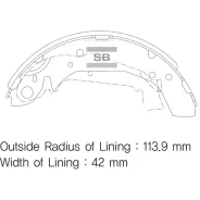 ������� ����. �����. �������� 4 ��. ��. Hi-Q Hyundai Sonata EF Sangsin Brake SA111 Sangsin Brake SA111 SA111 ����