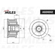 ����� ���������� ���� OPEL Astra H (04-) 1.9d AG04042 Miles AG04042 Miles AG04042 AG04042 ����