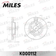 ���� ��������� �������� ������������� Honda Accord 2.0-2.4 R15 03-08 D=280 ��. (ISO 9001). Miles K000112 Miles K000112 K000112 ����