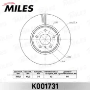 ���� ��������� Infiniti FX35/FX45 03- ���. ����. D 320��. Miles K001731 Miles K001731 K001731 ����
