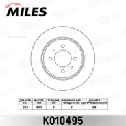 ���� ��������� Nissan Almera N15 95-00/Sunny 90-95 ������ D=258��. Miles K010495 Miles K010495 K010495 ����