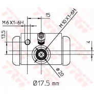 ���. ����. ���. Renault Logan 1.2 16V 06= TRW BWC243 TRW BWC243 BWC243 ����
