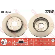 ���� ��������� �������� ������������� (�������� 2��) TRW DF6684 TRW DF6684 DF6684 ����